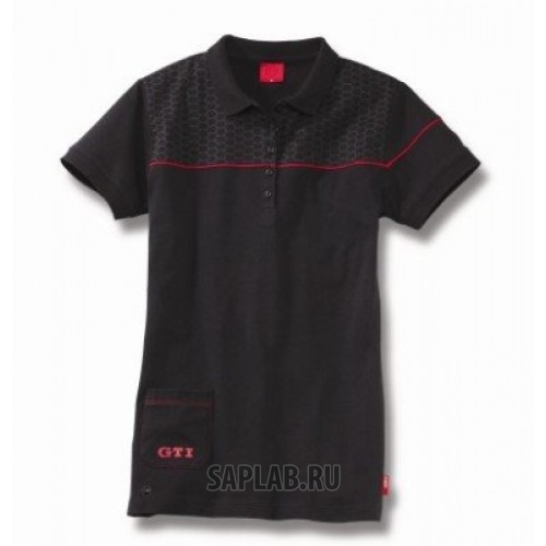 Купить Volkswagen 6R3084240A041 Женская рубашка поло Volkswagen Ladies Polo Shirt GTI, White, артикул 6R3084240A041