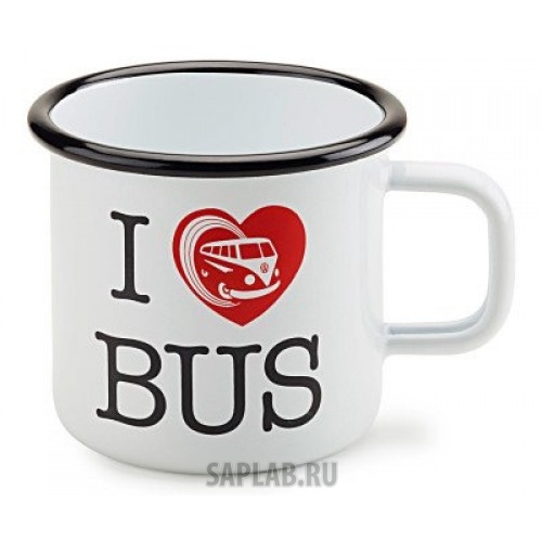 Купить Volkswagen 7E0069601 Металлическая кружка Volkswagen T1 Bulli Mug, White, артикул 7E0069601