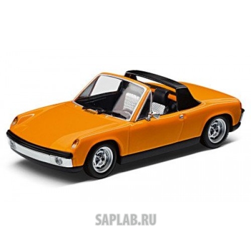 Купить Volkswagen 811099300K2Y Модель автомобиля Volkswagen-Porsche 914, Scale 1:43, Signal Orange, артикул 811099300K2Y