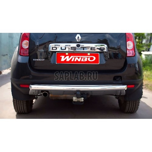 Купить WINBO PW008294 защита заднего бампера Renault DUSTER 2010+ (версия 4x2), PW008294 WINBO