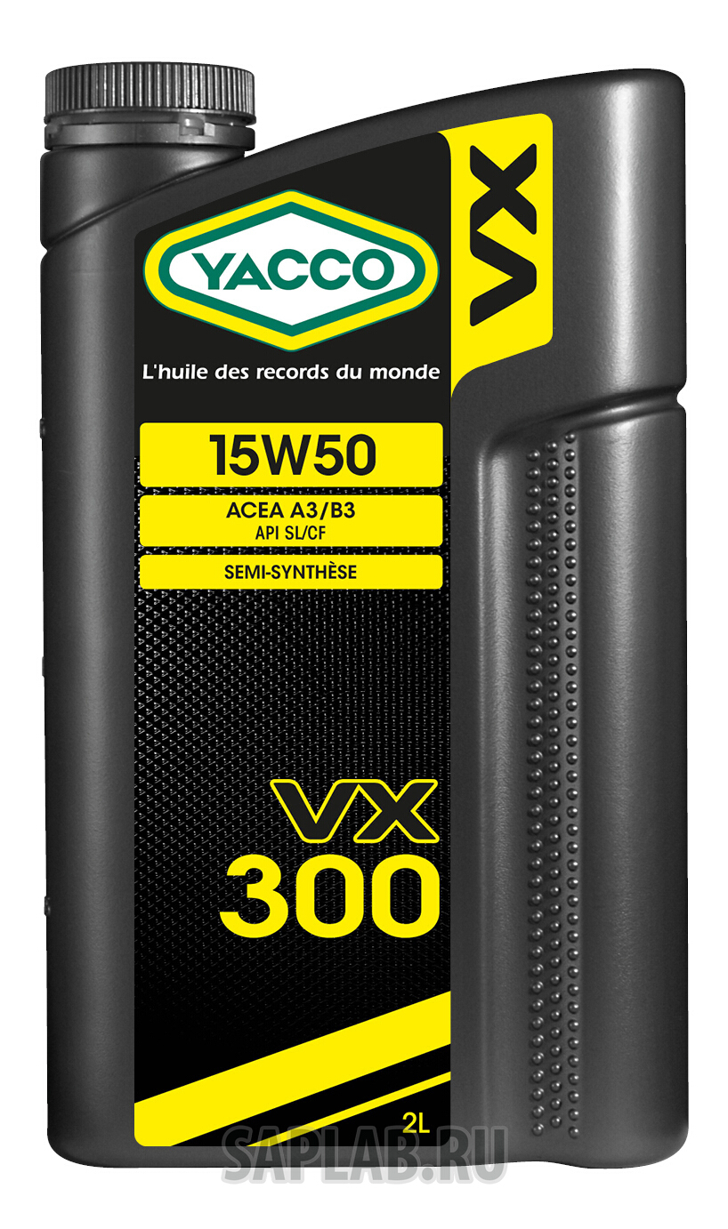 Купить YACCO 303224 Моторное масло Yacco VX 300 SL/CF 15W-50 2л