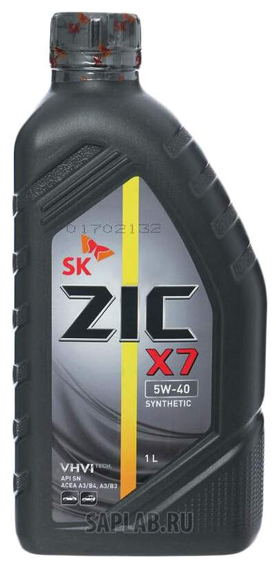 Купить ZIC 132662 Моторное масло Zic Х7 5W-40 1л