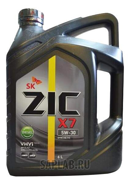 Купить ZIC 172610 Моторное масло Zic X7 Diesel 5W-30 6л