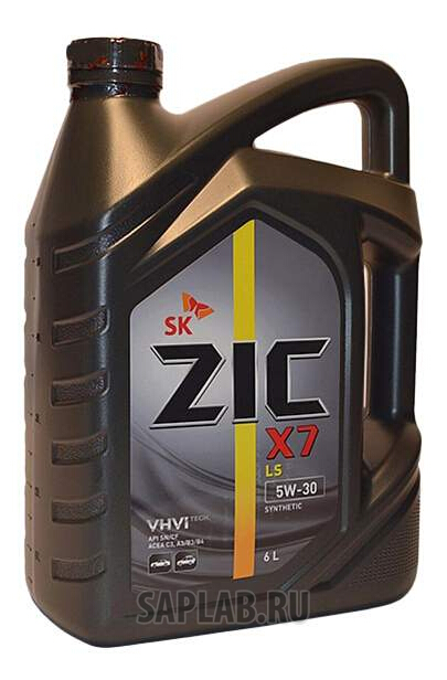 Купить ZIC 172619 Моторное масло Zic X7 LS 5W-30 6л