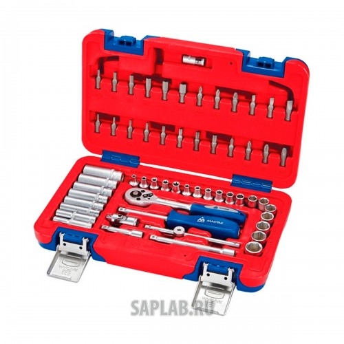 Купить МАСТАК 01057C Набор инструментов универсальный, 57 предметов МАСТАК 01-057C