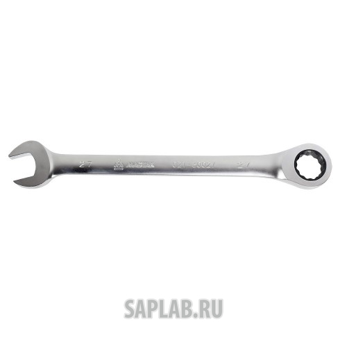 Купить МАСТАК 02130027H Ключ комбинированный с трещоткой 27 мм, МАСТАК