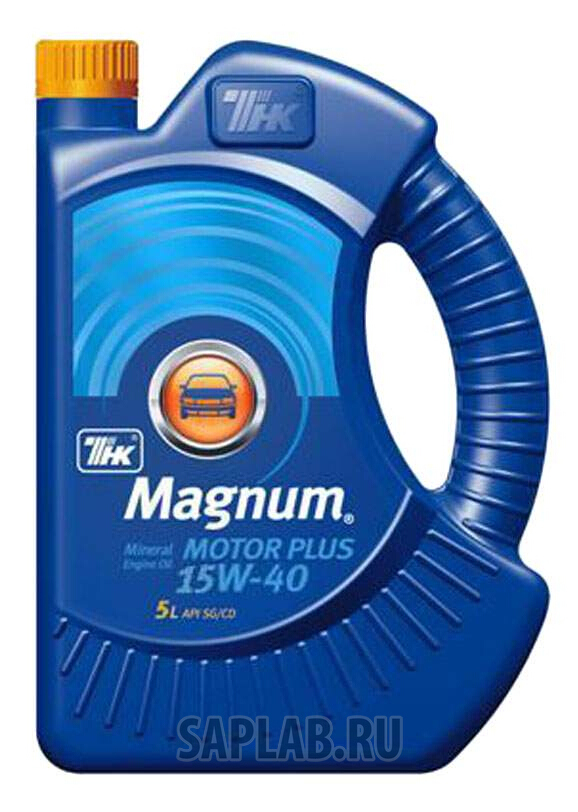 Купить РОСНЕФТЬ 40614450 Моторное масло Роснефть ТНК Magnum Motor Plus 15W-40 5л