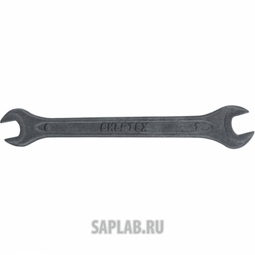 Купить СИБРТЕХ 14320 Ключ рожковый, 6 х 7 мм, CrV, фосфатированный, ГОСТ 2839// СИБРТЕХ