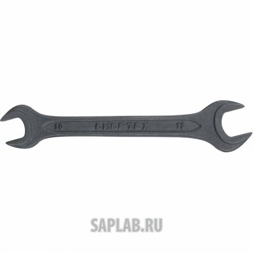 Купить СИБРТЕХ 14323 Ключ рожковый,10 х 12 мм, CrV, фосфатированный, ГОСТ 2839// СИБРТЕХ