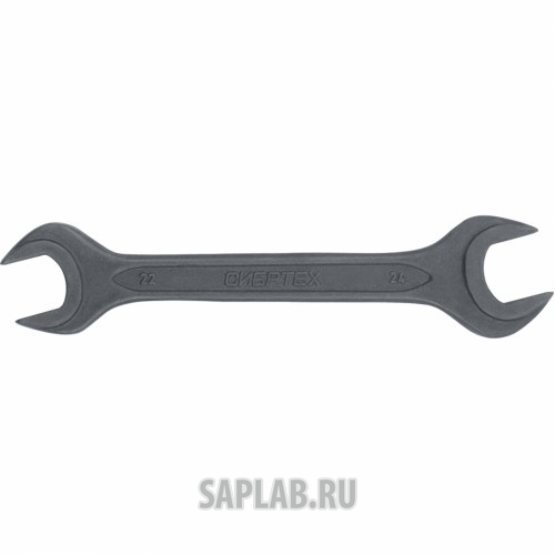 Купить СИБРТЕХ 14330 Ключ рожковый,22 х 24 мм, CrV, фосфатированный, ГОСТ 2839// СИБРТЕХ