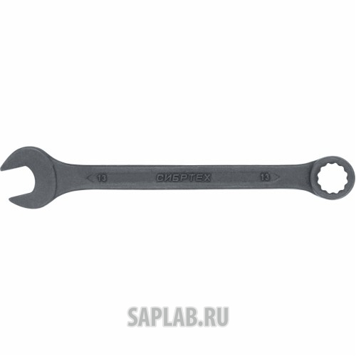 Купить СИБРТЕХ 14908 Ключ комбинированый,13 мм, CrV, фосфатированный, ГОСТ 16983// СИБРТЕХ