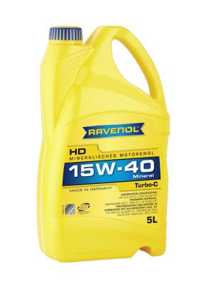 Купить RAVENOL 4014835724556 Моторное масло Ravenol Turbo-C HD-C SAE 15W-40 5л