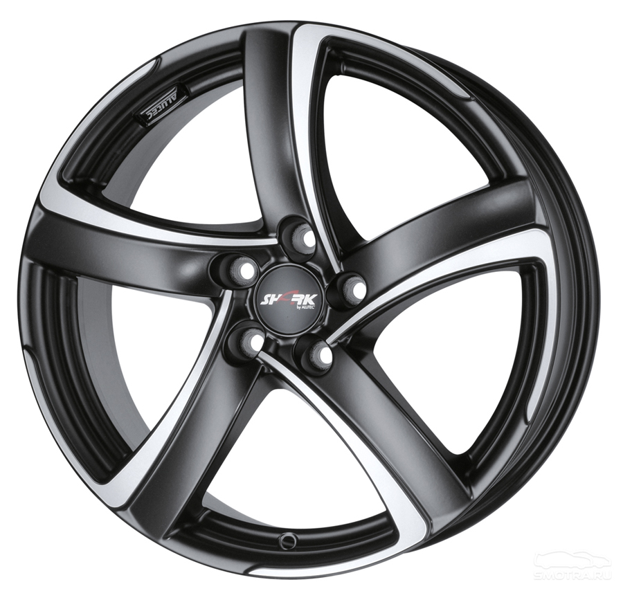 Купить Alutec WHS057306 Shark 17/7 ET35 Racing black front polished