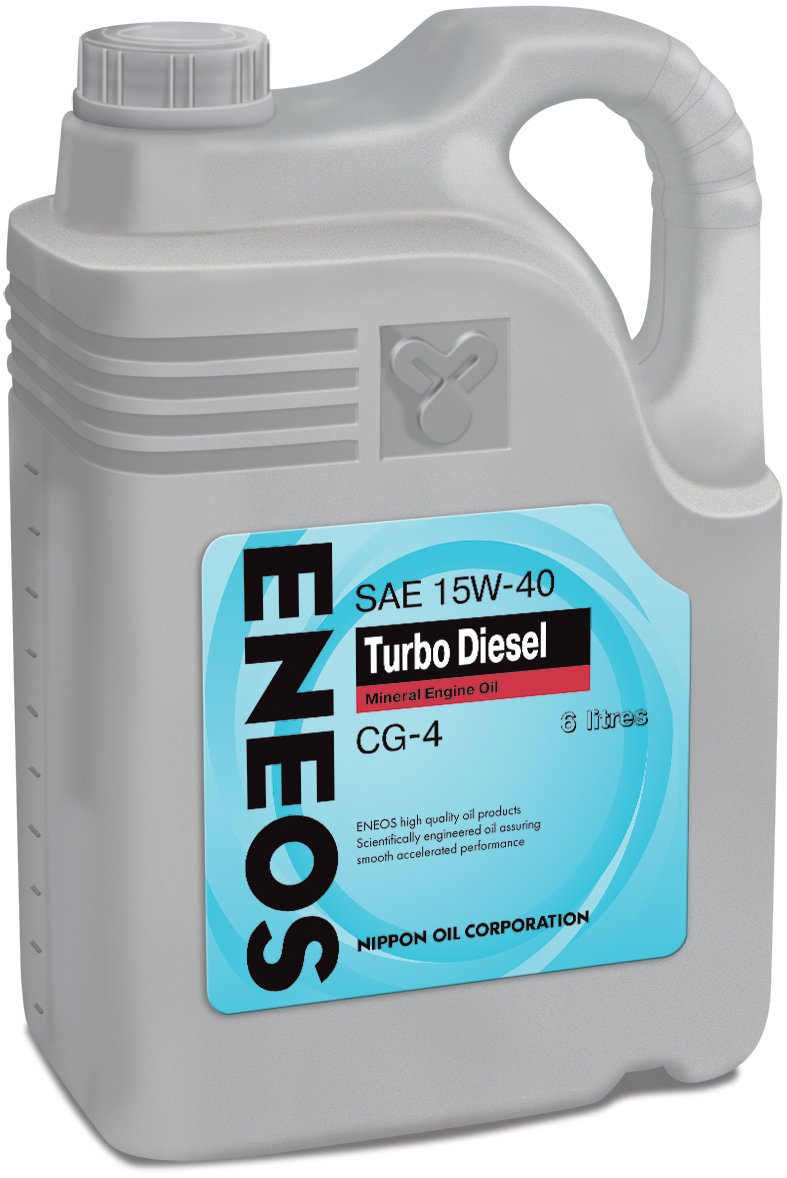 Купить ENEOS OIL1431 Моторное масло Eneos Turbo Diesel Mineral 15W-40 6л