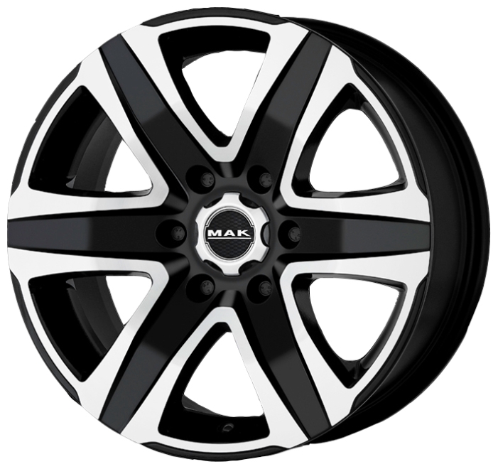 Купить Mak WHS105125 Stone6 T 16/8 ET35 Black mirror