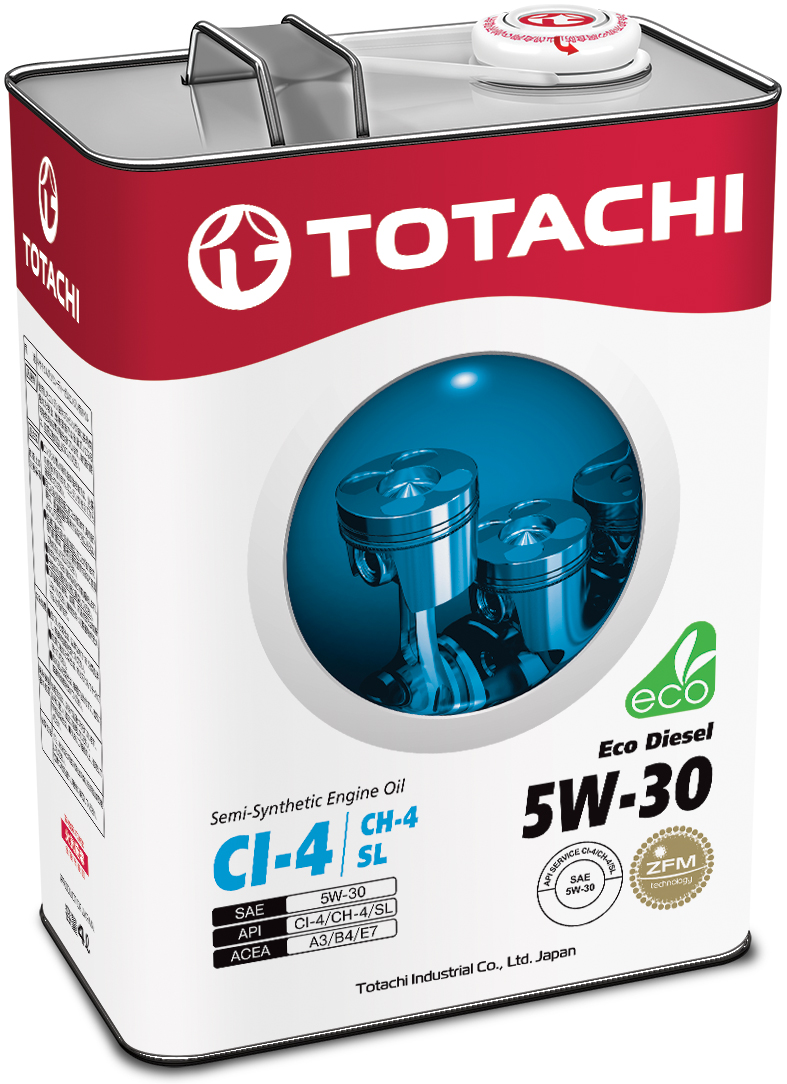 Купить TOTACHI 4562374690479 Моторное масло Totachi Eco Diesel Semi-Synthetic 5W-30 4л