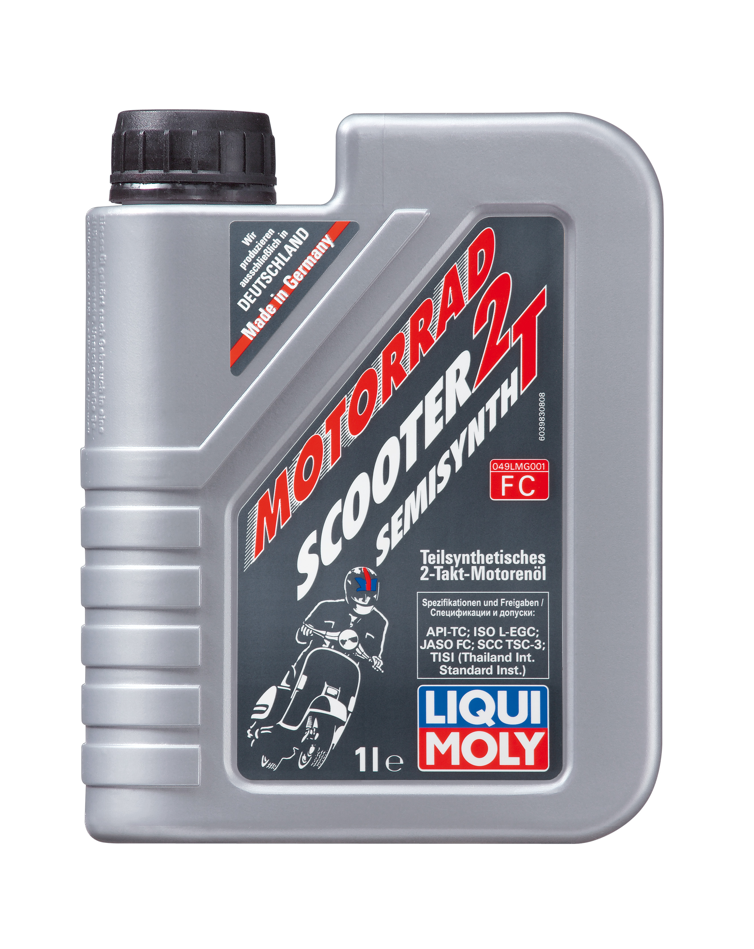 Купить LIQUI MOLY 3983 Моторное масло Liqui moly Motorbike 2T Semisynth Scooter TC 10W-30 1л