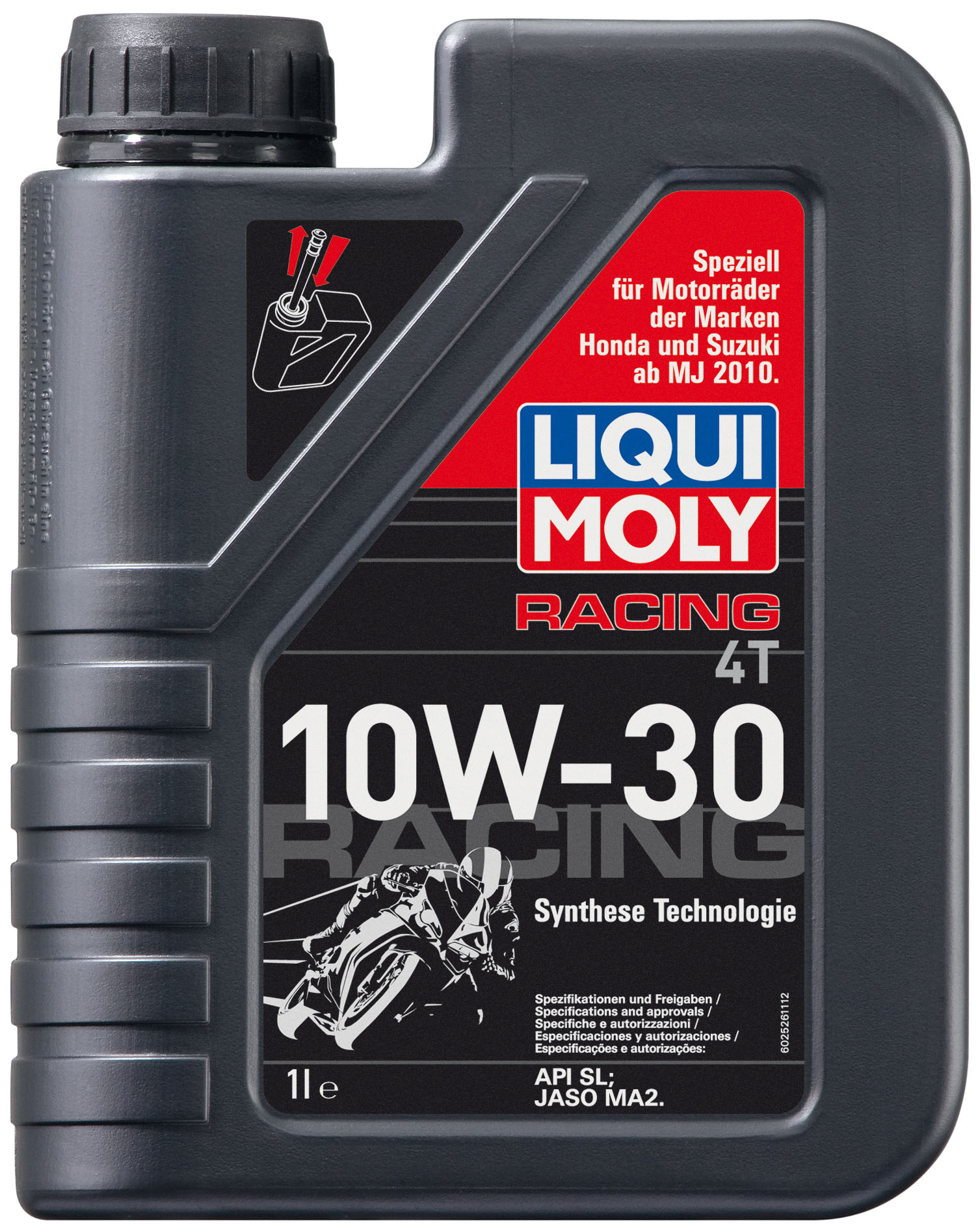 Купить LIQUI MOLY 2526 Моторное масло Liqui moly Motorbike 4T Street 10w-30 1л