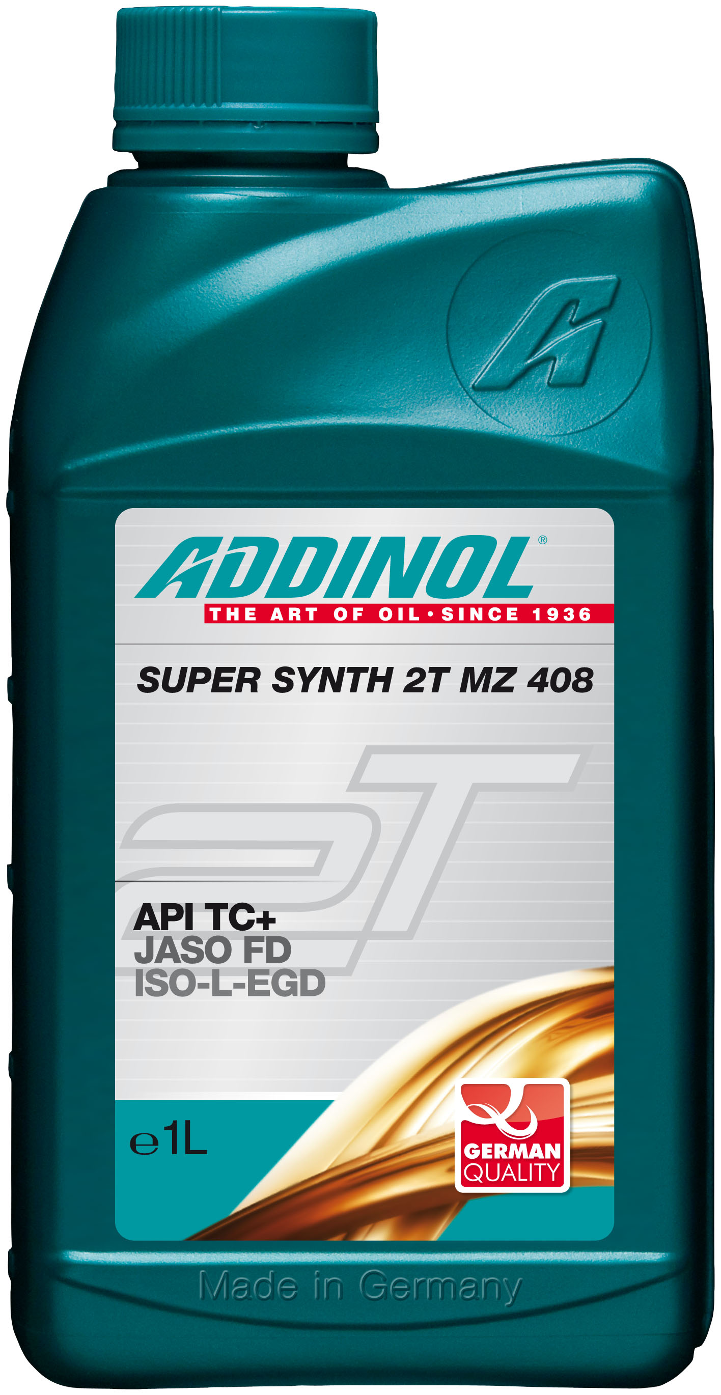 Купить ADDINOL 4014766070968 Моторное масло Addinol Super Synth 2T MZ 408 0W-30 1л