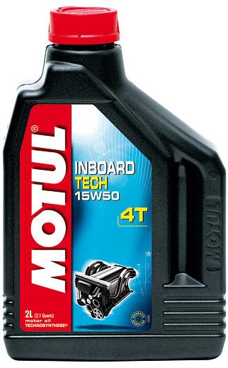 Купить MOTUL 101741 Моторное масло Motul Inboard Tech 4T 15W-50 2л
