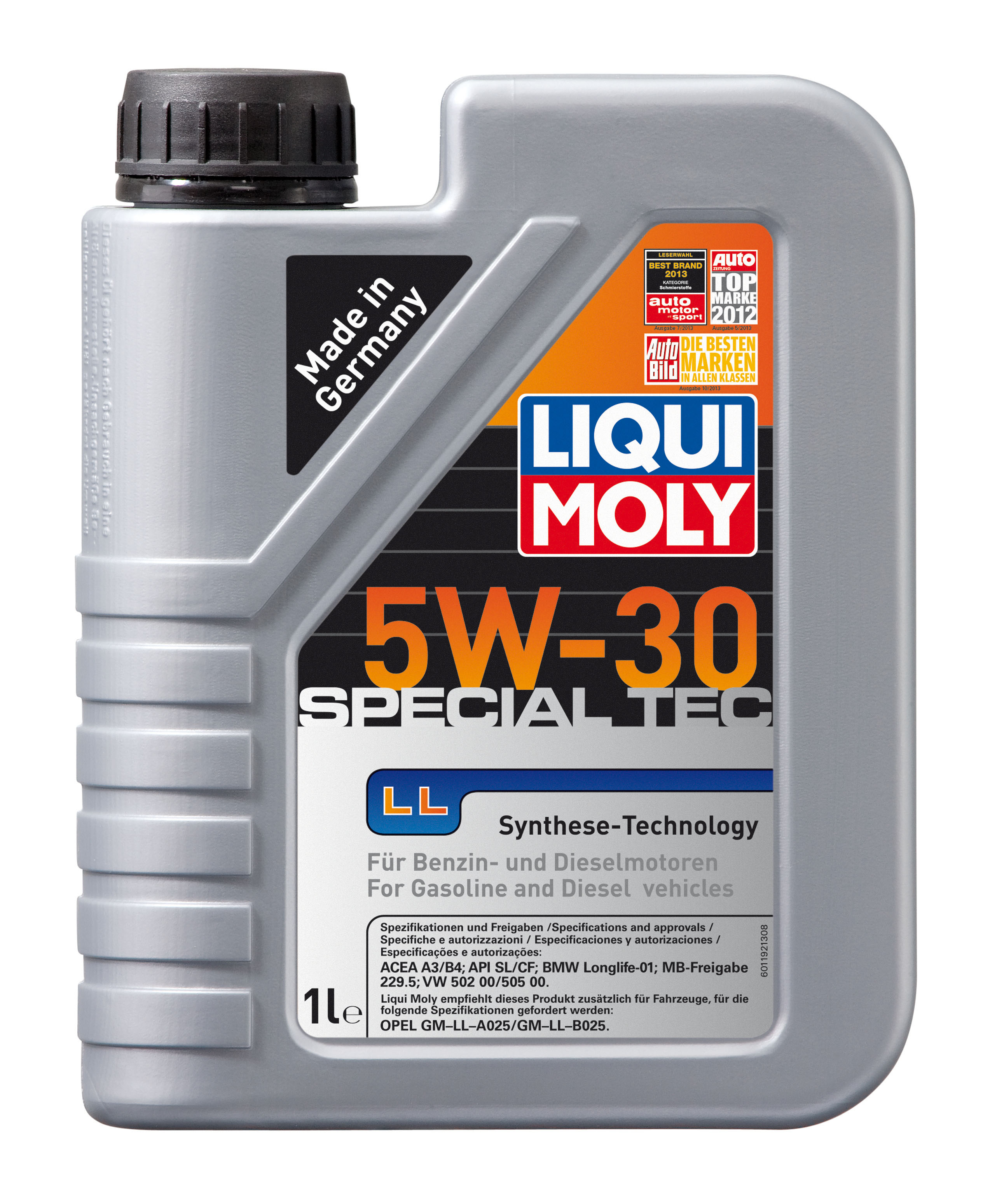 Купить LIQUI MOLY 8054 Моторное масло Liqui moly Leichtlauf Special LL 5W-30 1л