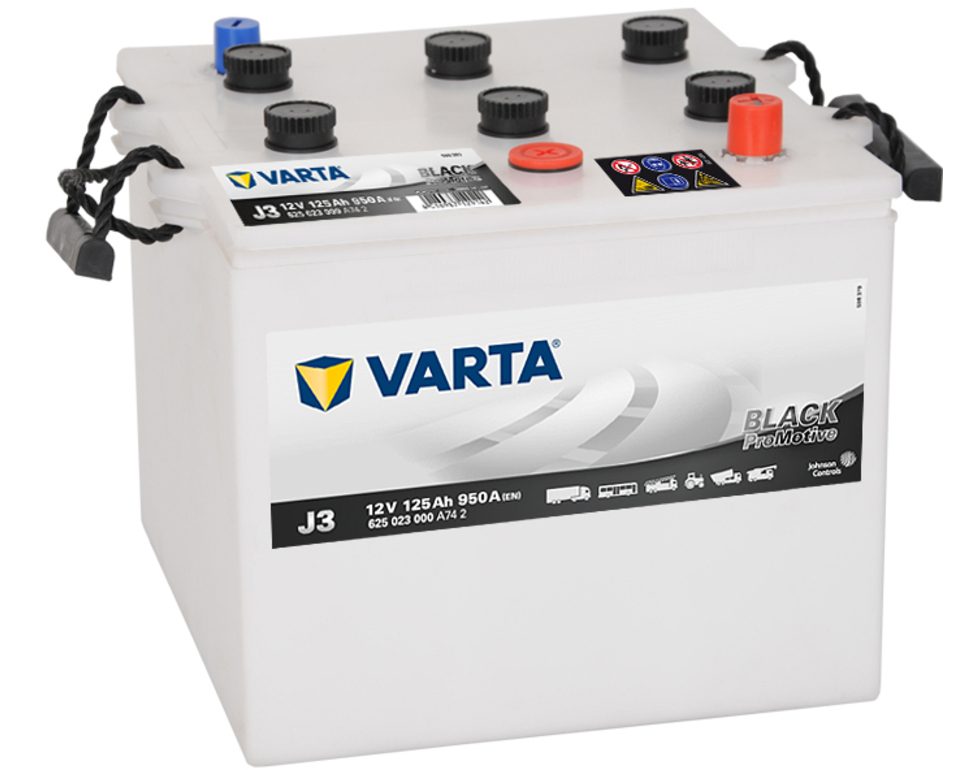 Купить VARTA 625023000 Аккумулятор VARTA 625023000 promotive black 125 ач 625 023 000 en 1 000a 286x269x230 j3