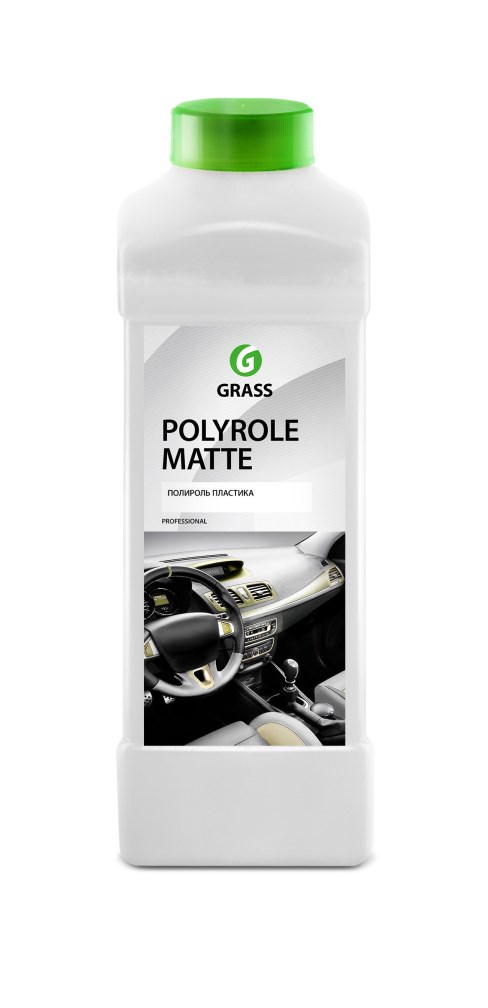 Купить Grass 120110 Полироль-очиститель пластика «Polyrole Matte»