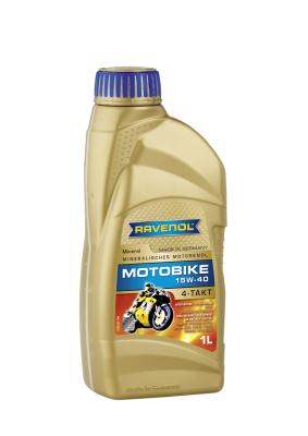 Купить RAVENOL 4014835731318 Моторное масло Ravenol Motobike 4-T Mineral 15W-40 1л