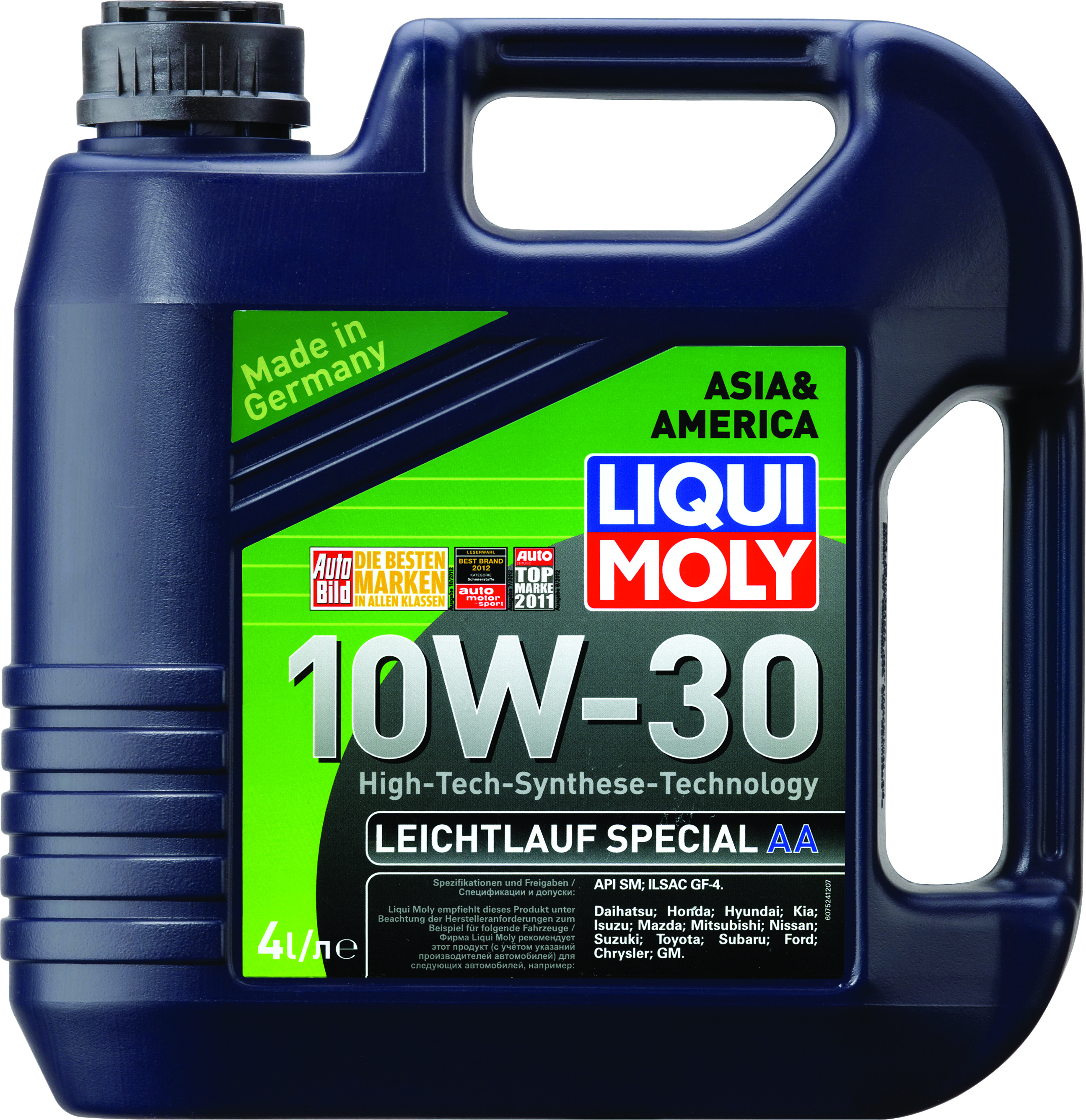 Купить LIQUI MOLY 7524 Моторное масло Liqui moly Special Tec AA 10w-30 4л