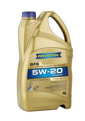 Купить RAVENOL 4014835722590 Моторное масло Ravenol Super Fuel Economy SFE SAE 5W-20 4л