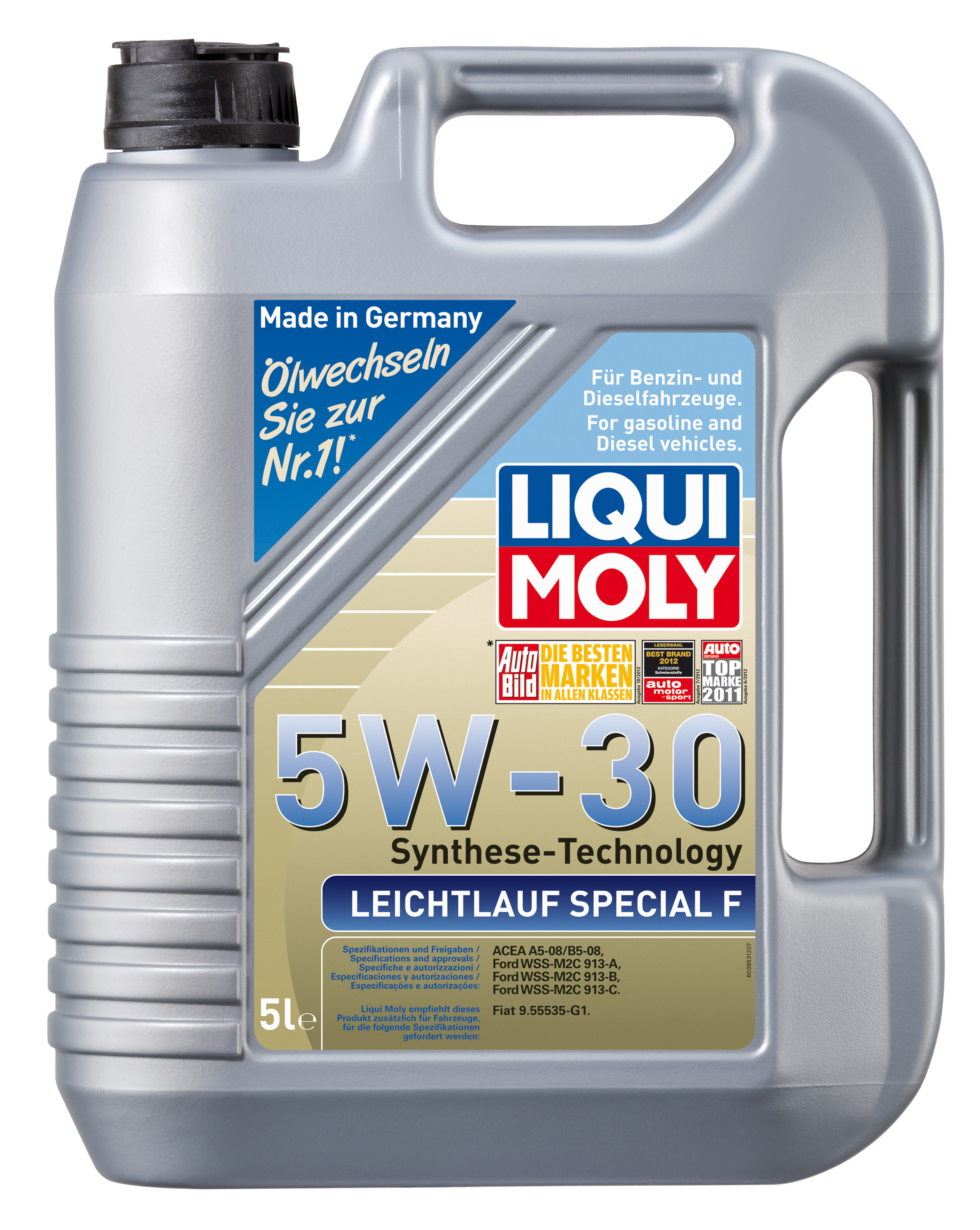 Купить LIQUI MOLY 3853 Моторное масло Liqui moly Leichtlauf Special F 5w-30 5л