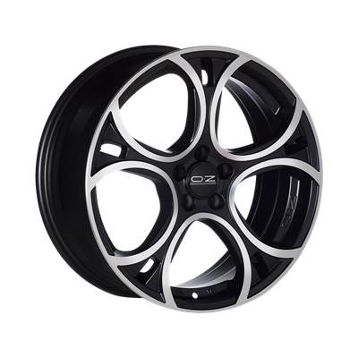 Купить Oz WHS056878 Wave 18/8 ET38 Matt black + diamond cut