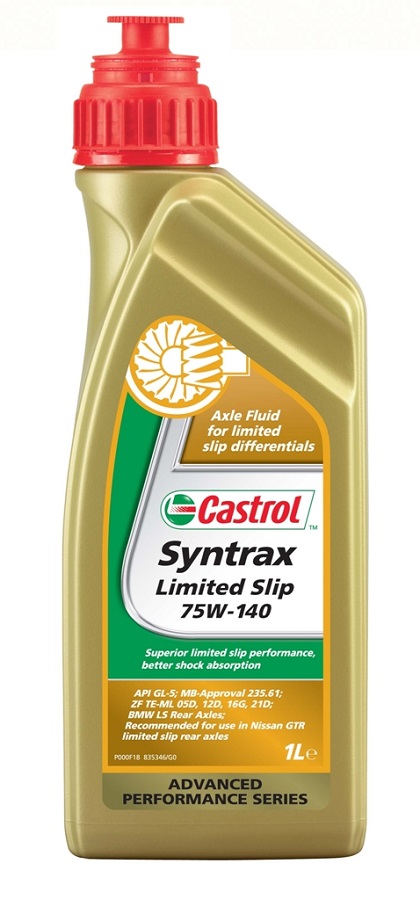 Купить Castrol 1543CD Трансмиссионное масло Syntrax Limited Slip 75W-140, 1 л