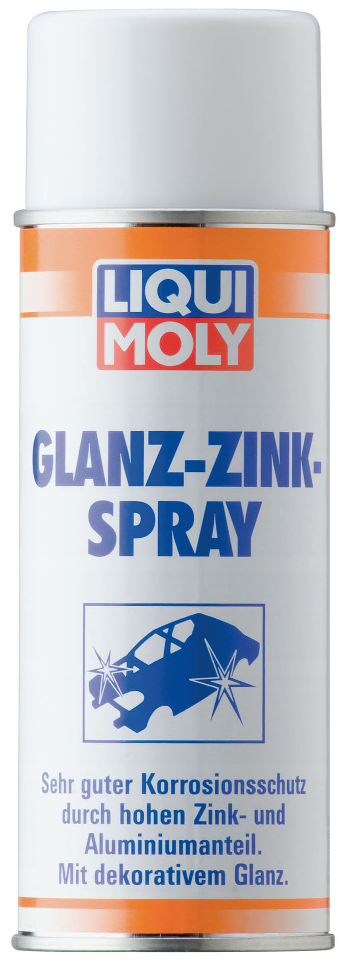 Купить Liqui moly 1640 Глянцевая цинковая грунтовка Glanz-Zink-Spray