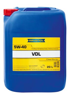Купить RAVENOL 4014835723726 Моторное масло Ravenol VDL SAE 5W-40 20л