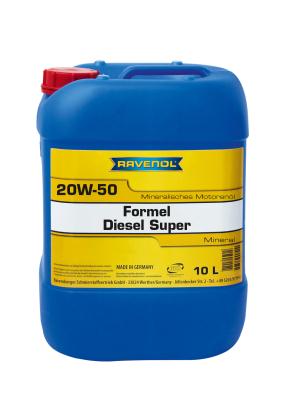 Купить RAVENOL 4014835726444 Моторное масло Ravenol Formel Diesel Super 20W-50 10л