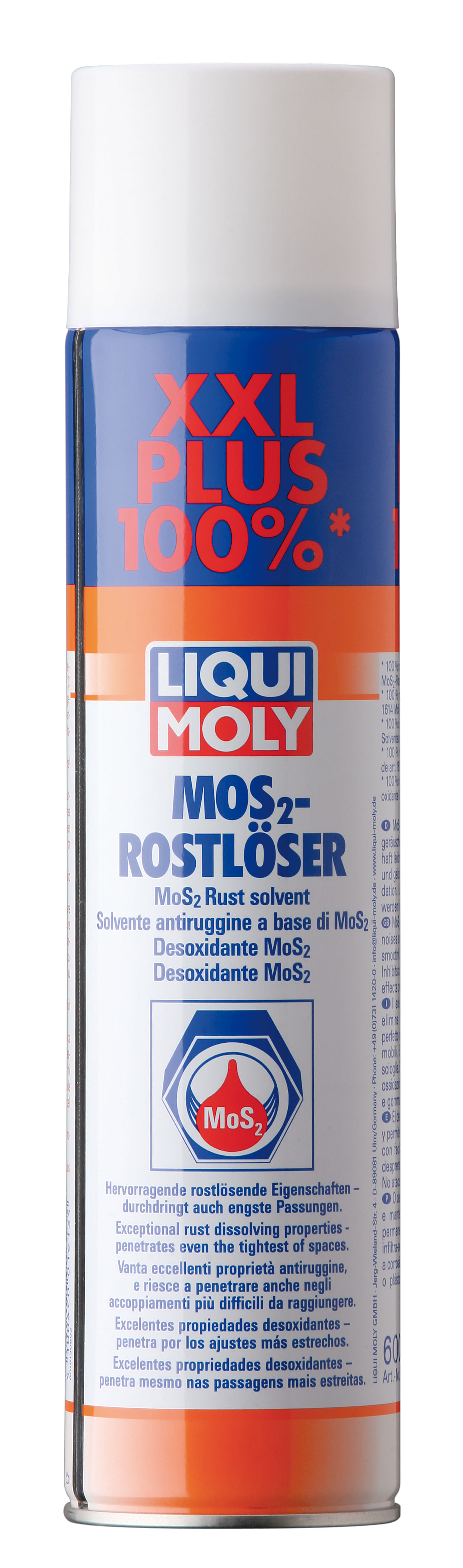 Купить Liqui moly 1613 Растворитель ржавчины с дисульфидом молибдена MoS2-Rostloser XXL
