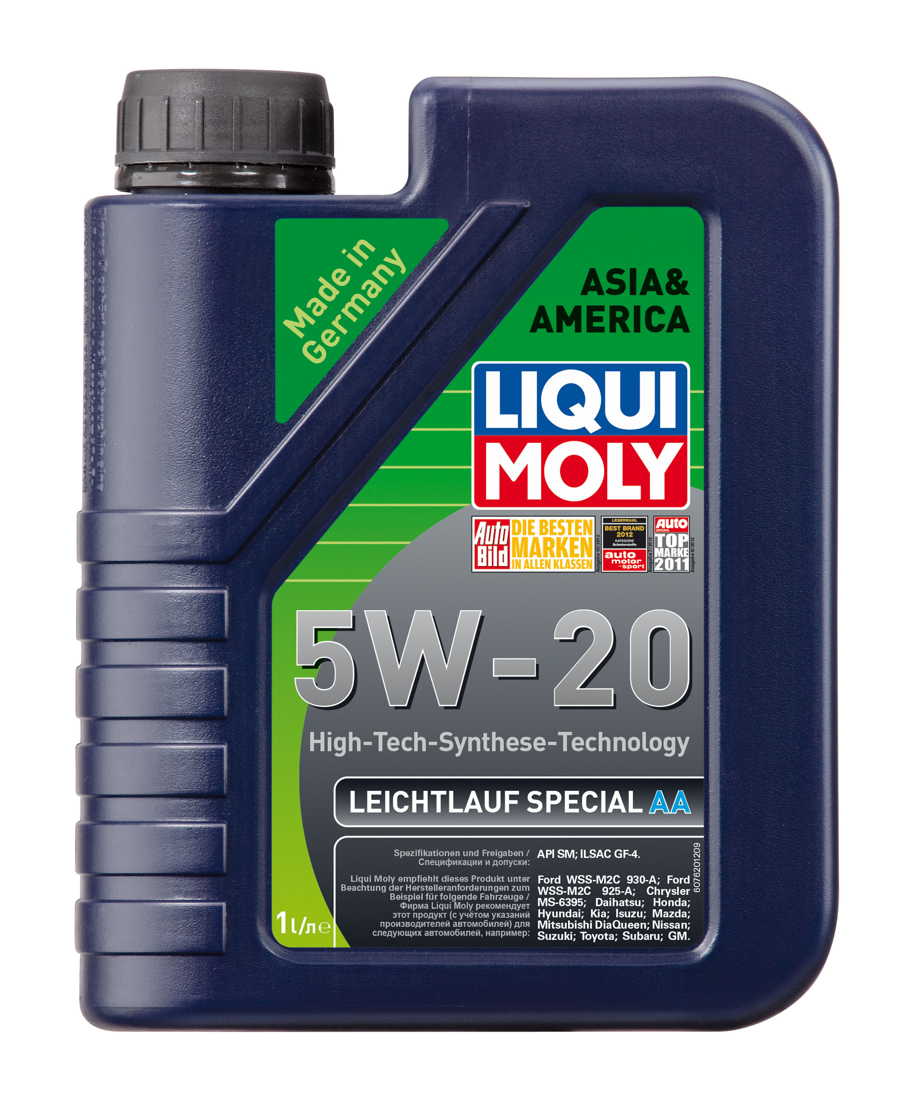 Купить LIQUI MOLY 7620 Моторное масло Liqui moly Special Tec AA 5W-20 1л