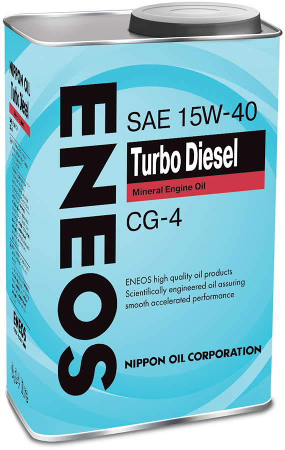 Купить ENEOS OIL1427 Моторное масло Eneos Turbo Diesel Mineral 15W-40 0,946л