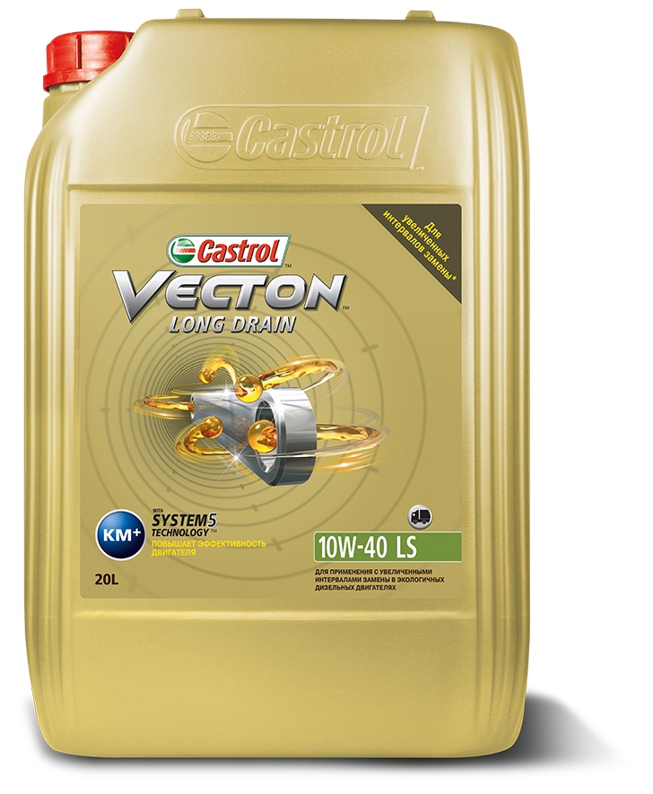 Купить CASTROL 156E4A Моторное масло Castrol Vecton 10w40 20л 156E4A