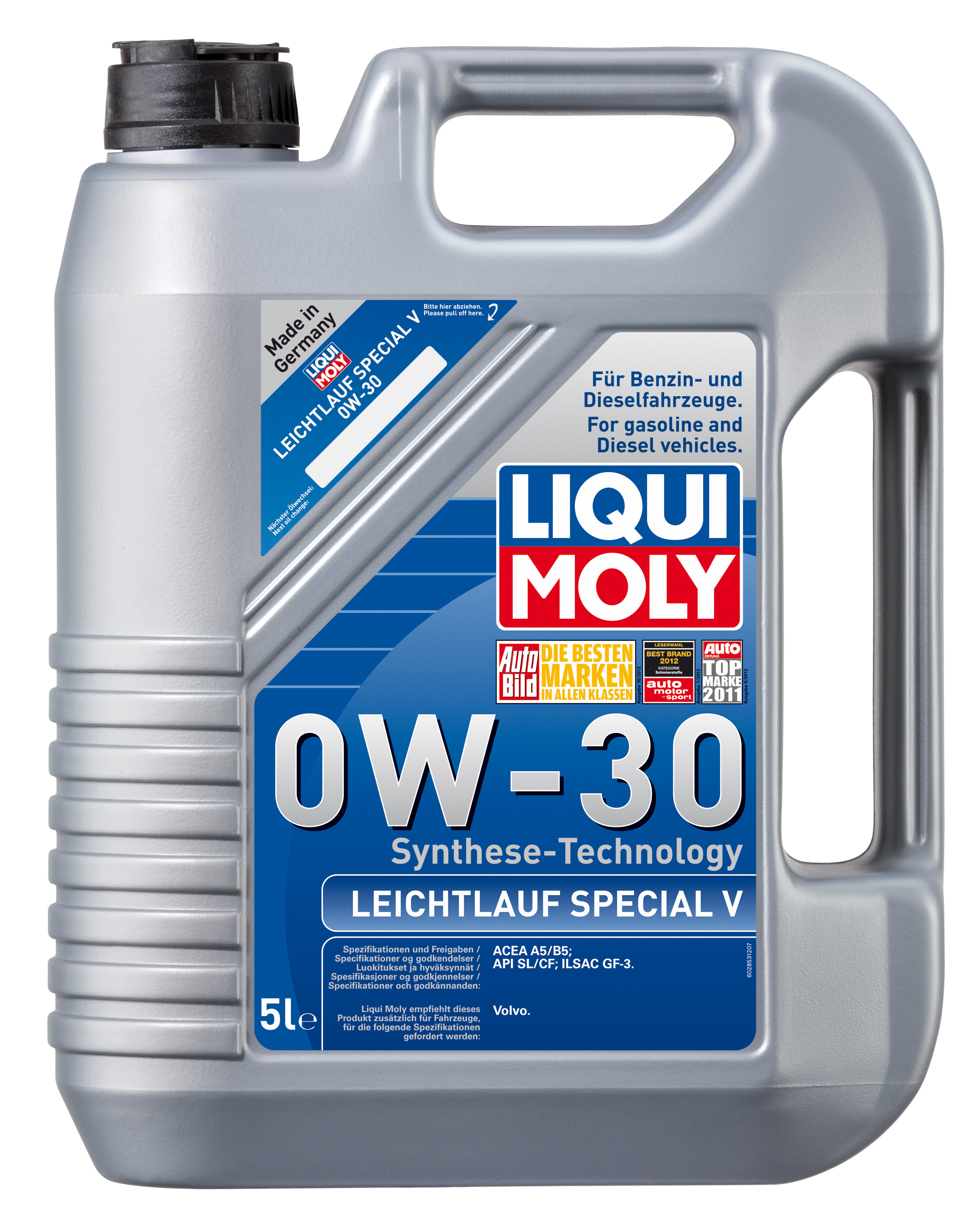 Купить LIQUI MOLY 2853 Моторное масло Liqui moly Special Tec V 0W-30 5л