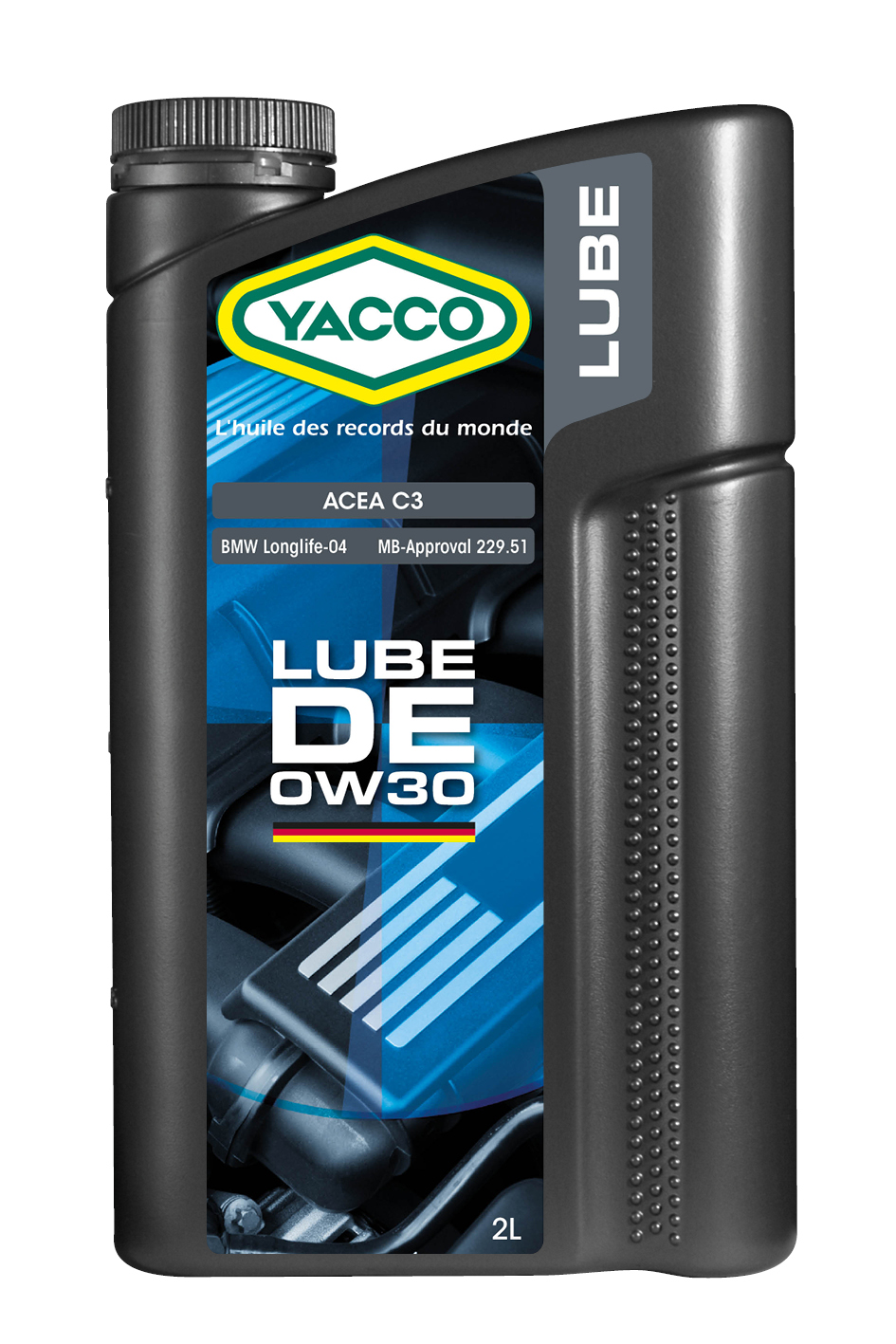 Купить YACCO 305824 Моторное масло Yacco Lube DE 0W-30 2л