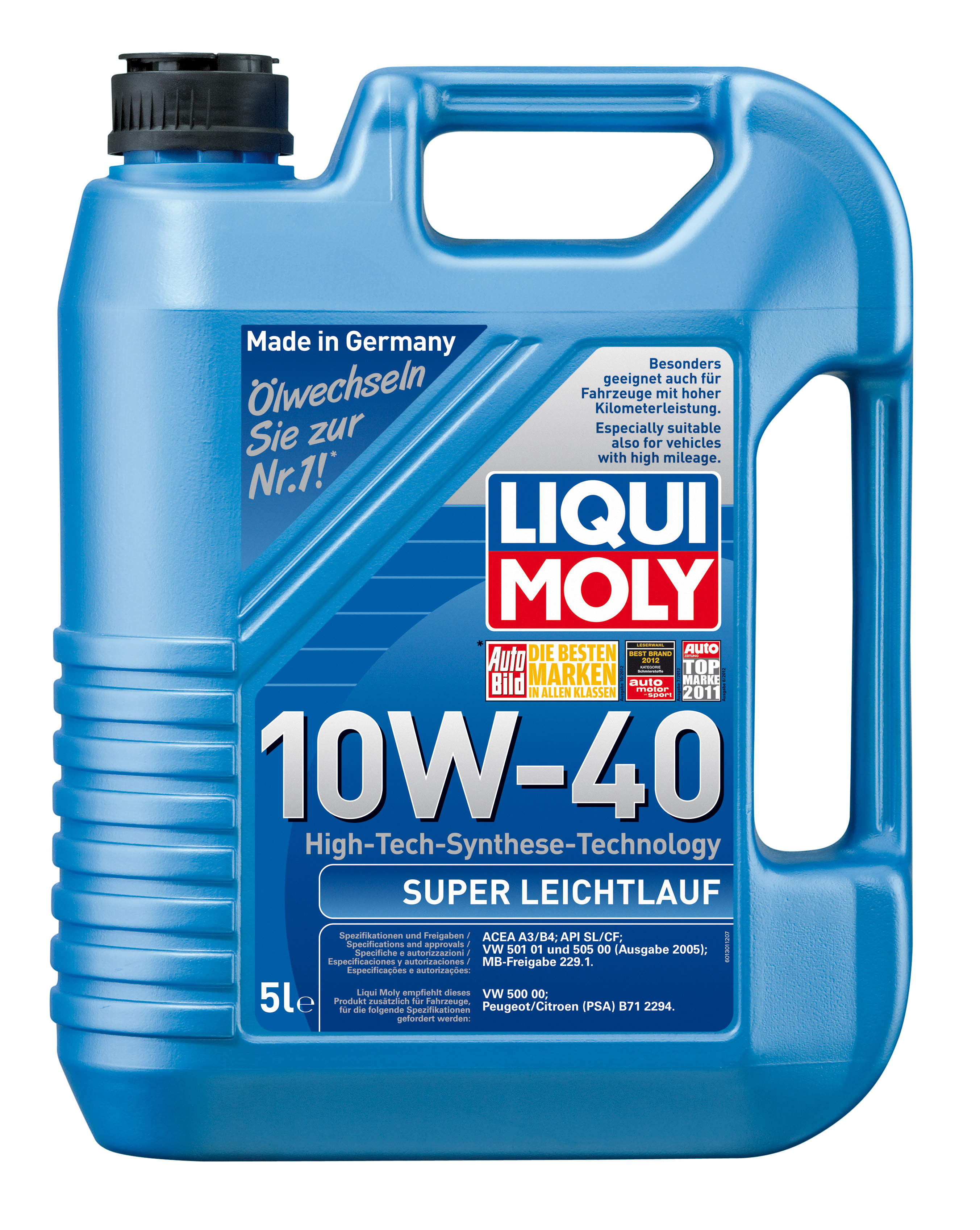 Купить LIQUI MOLY 1929 Моторное масло Liqui moly Super Leichtlauf 10W-40 5л