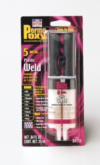 Купить Permatex 84115 СВАРКА ДЛЯ ПЛАСТИКА 5мин. двухкомпонентная Шприц 25 мл