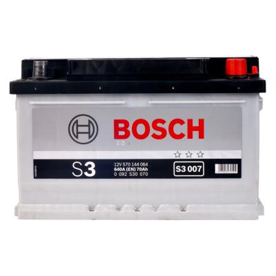 Купить BOSCH 0092S30070 Аккумулятор автомобильный BOSCH S3 0 092 S30 070 70 Ач