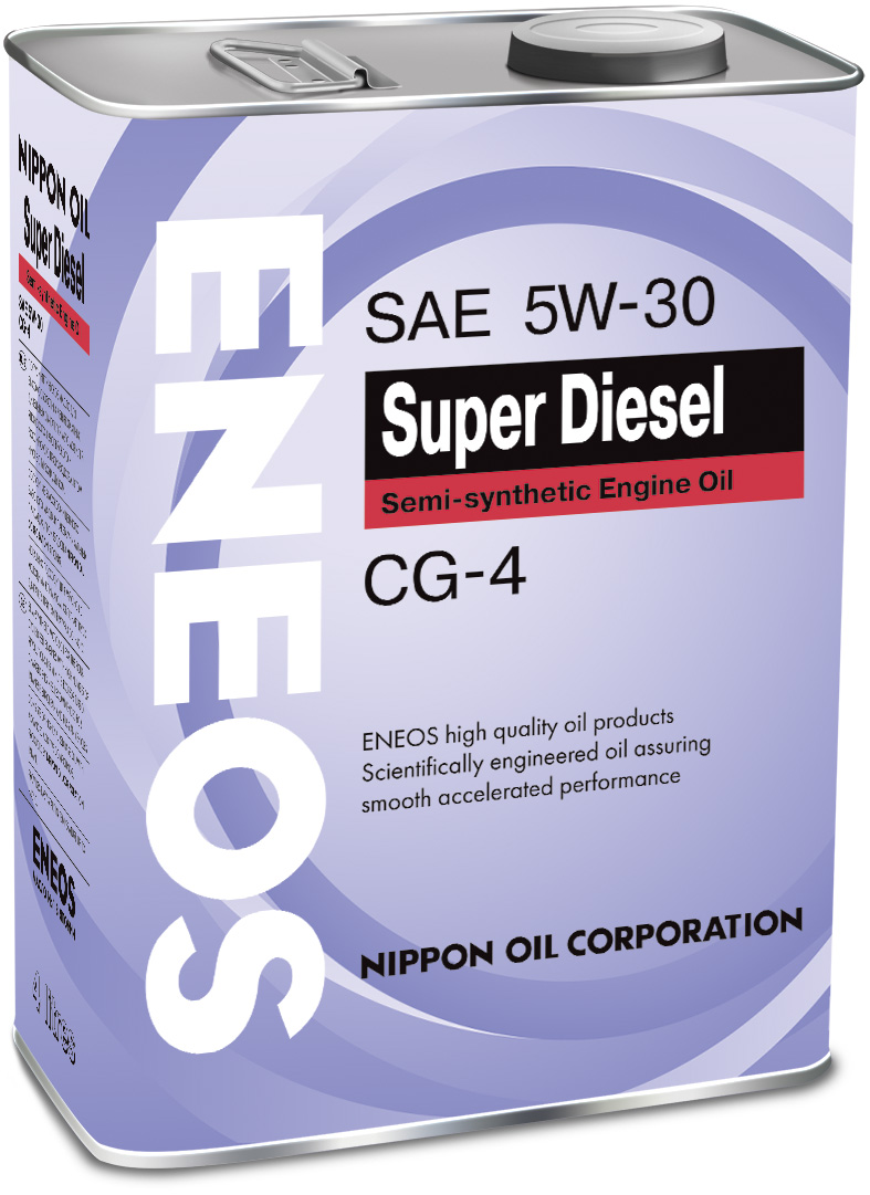 Купить ENEOS OIL1333 Моторное масло Eneos Super Diesel Semi-Synthetic SAE 5W-30 4л